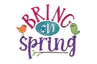 Bring on Spring Embroidery Review