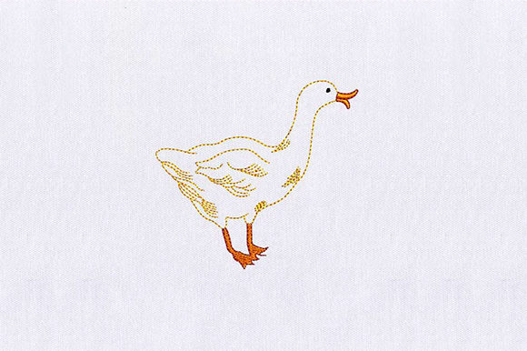Golden Duck Embroidery Review for Seasonal Projects