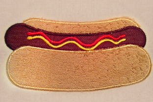 Hot Dog Applique Review for Handmade Gifts