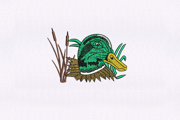 Mallard Duck Face Embroidery Review