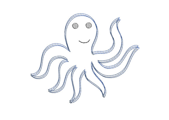 Octopus Scribble Stitch Review for Apparel Design