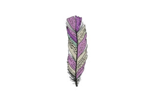 Purple Feather Embroidery Review