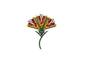 Recycled Rainbow Flower Embroidery Review