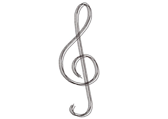 Treble Clef Scribble Stitch Review for Seasonal Embroidery
