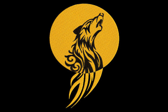 Wolf and Moon Embroidery Design Review